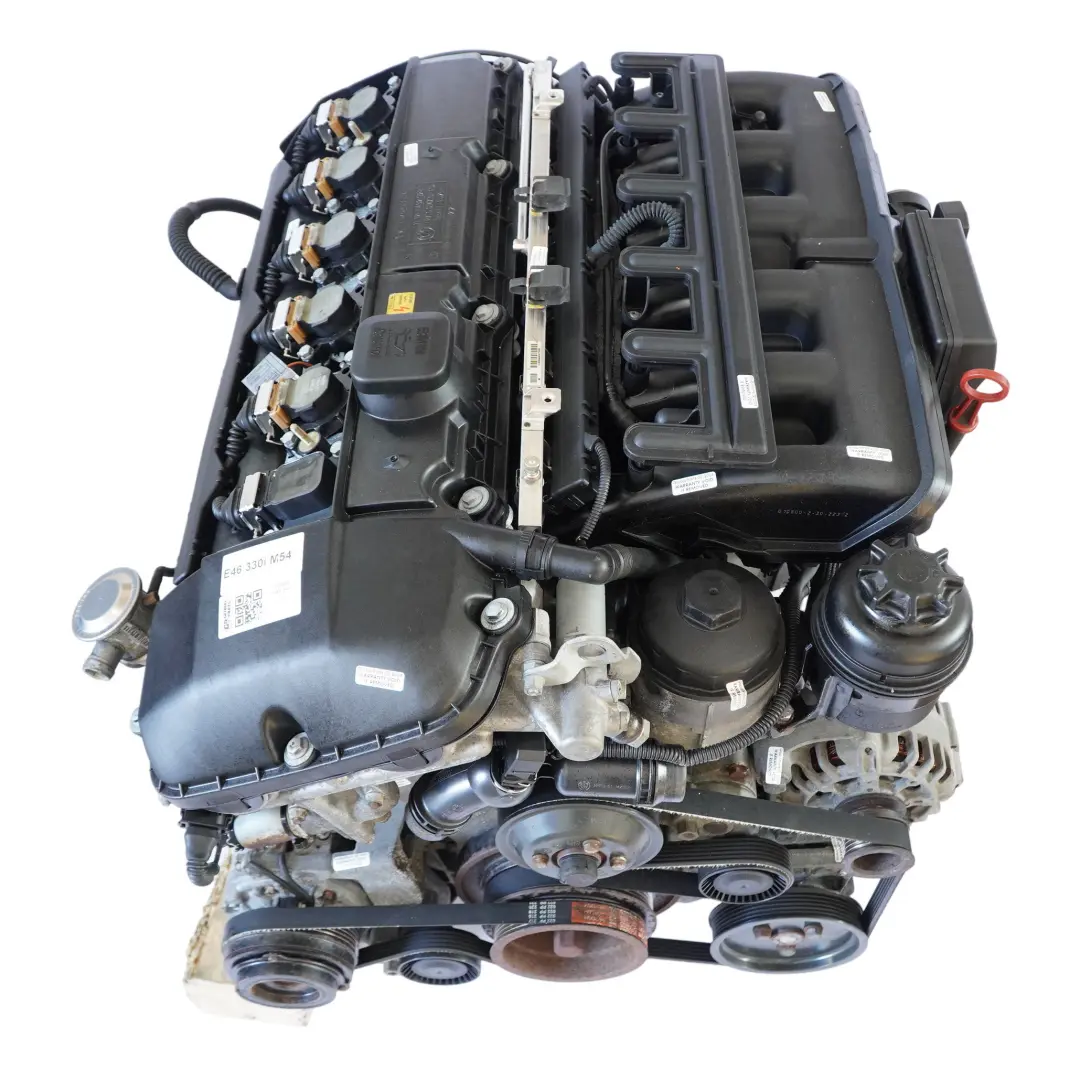 330Ci M54 Motore Nudo 306S3 M54B30 231HP GARANZIA per BMW E46 330i con numero di parte 7506890 BMW E46 330i 330Ci M54 Motore Nudo 306S3 M54B30 231HP GARANZIA - SKU 7506890 - Numero di parte 7506890