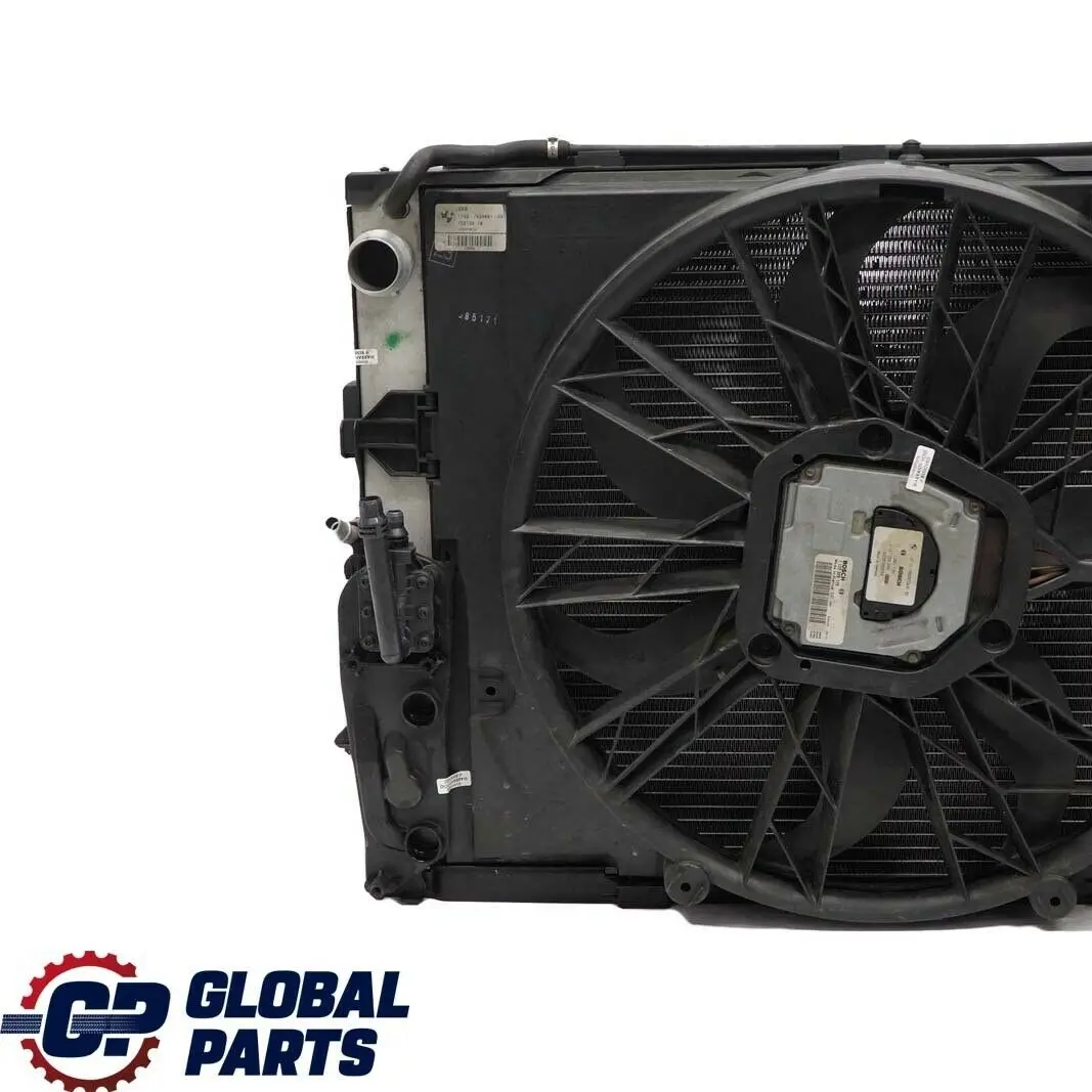 N62 735i Refrigeracion Completa Ventilador Motor Cubre Radiador para BMW E65 E66 con número de pieza 7508023 BMW E65 E66 N62 735i Refrigeracion Completa Ventilador Motor Cubre Radiador - SKU 7508023-1 - Número de pieza 7508023