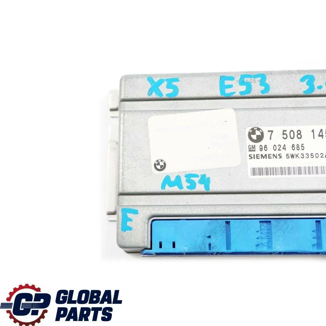 BMW 3 X5 Series E46 E53 M54 Automatic Gearbox Basic Control Unit EGS - SKU 7508145 - Part number 7508145