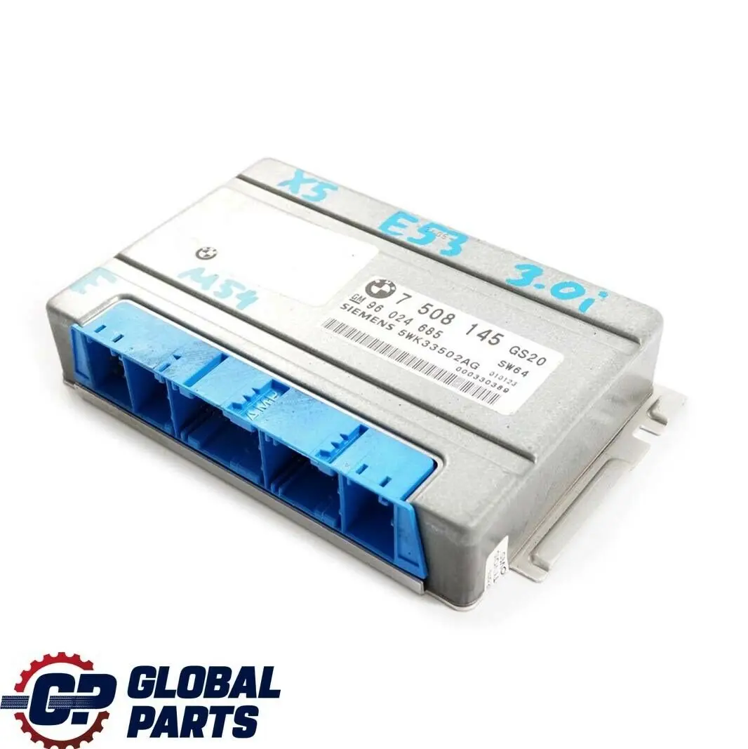 Unita' Controllo Base EGS 2460 per BMW X5 E46 E53 con numero di parte 7508145 BMW X5 E46 E53 Unita' Controllo Base EGS 2460 - SKU 7508145 - Numero di parte 7508145