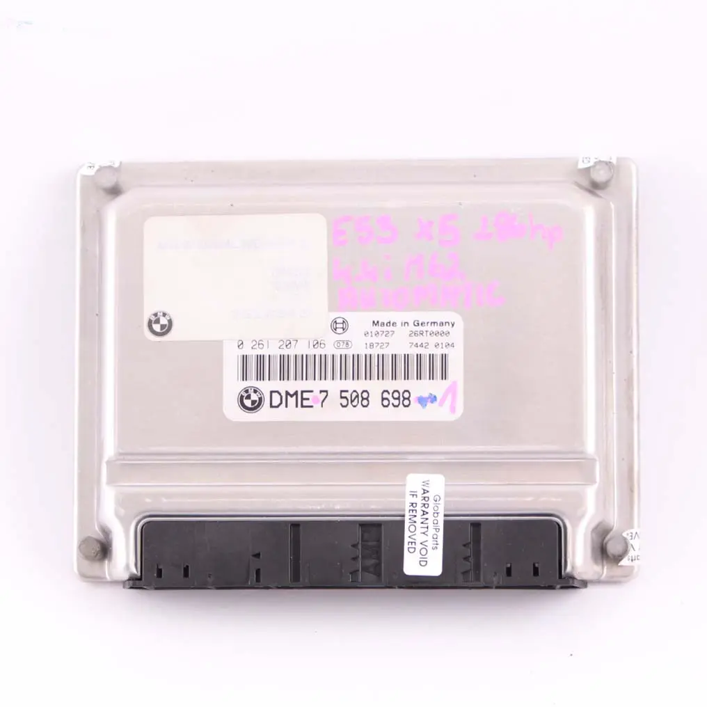 4.4i M62 286HP Sterownik Silnika ECU Zestaw DME EWS3 Klucz do BMW E53 o numerze 7508698 BMW E53 4.4i M62 286HP Sterownik Silnika ECU Zestaw DME EWS3 Klucz - SKU 7508698-1 - Numer Części 7508698
