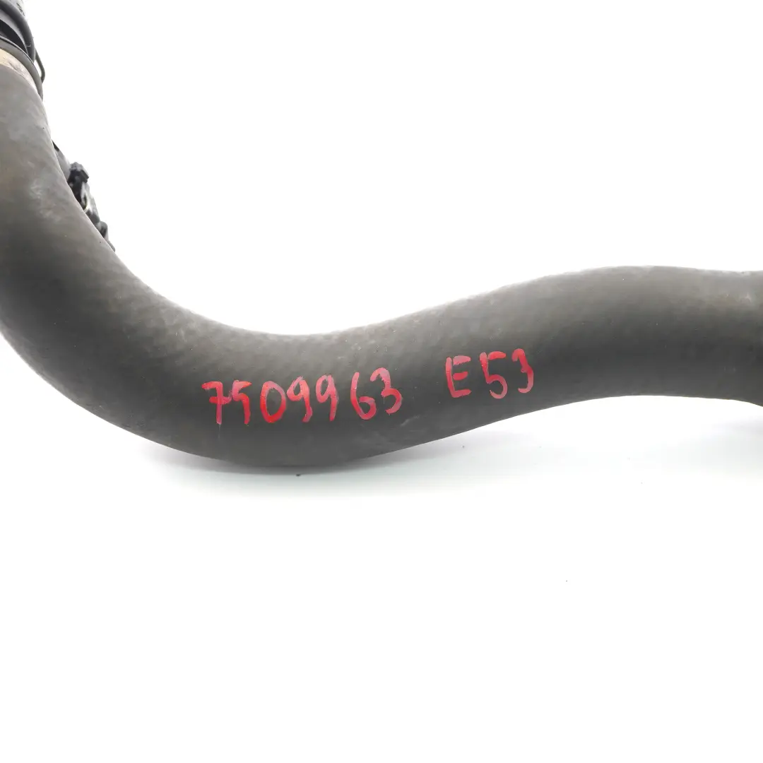 N62 Tubo flessibile acqua refrigerante radiatore per BMW X5 E53 con numero di parte 7509963 BMW X5 E53 N62 Tubo flessibile acqua refrigerante radiatore - SKU 7509963 - Numero di parte 7509963