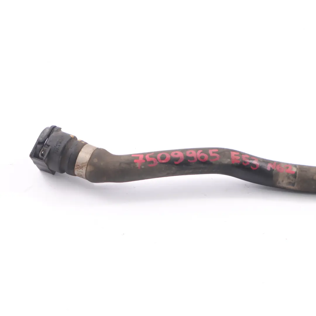 Manguera de refrigerante BMW X5 E53 N62 Sistema de refrigeración Línea de agua para con número de pieza 7509965 Manguera de refrigerante BMW X5 E53 N62 Sistema de refrigeración Línea de agua - SKU 7509965 - Número de pieza 7509965