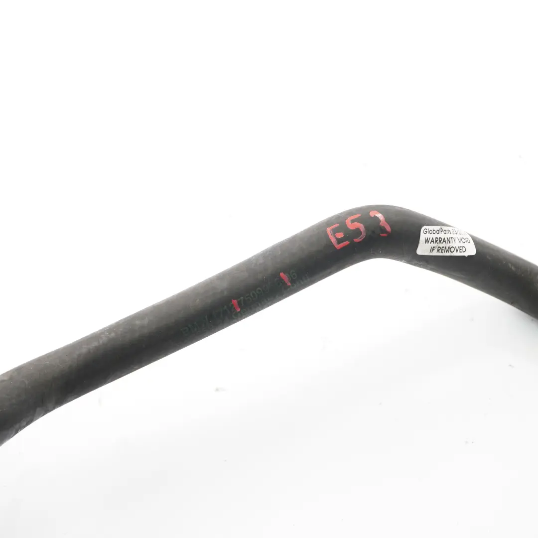 Coolant Hose BMW X5 E53 Petrol Engine N62 Cooling System Water Line to with Part number 7509966 Coolant Hose BMW X5 E53 Petrol Engine N62 Cooling System Water Line - SKU 7509966 - Part number 7509966