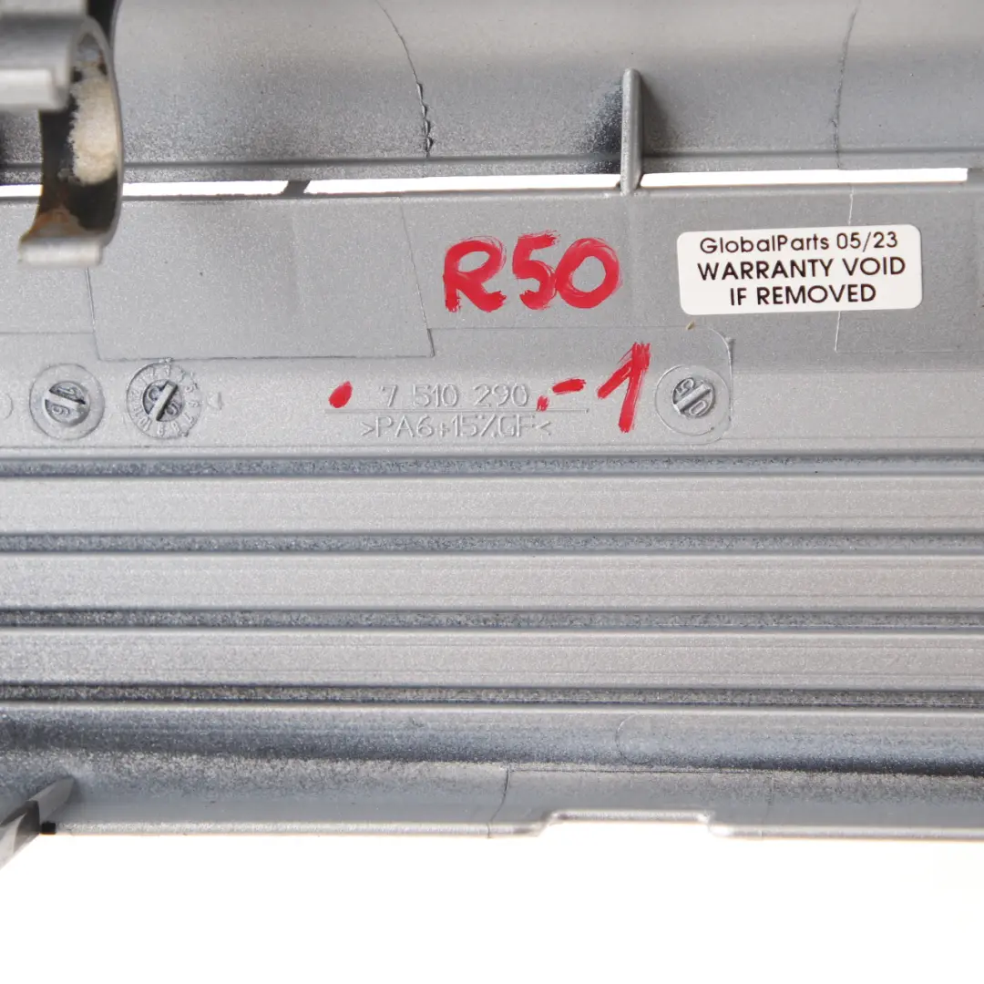 Fuel Injector Cover Mini R50 R52 JCW W10 Engine Injector Rail Tube Trim - SKU 7510290-1 - Part number 7510290