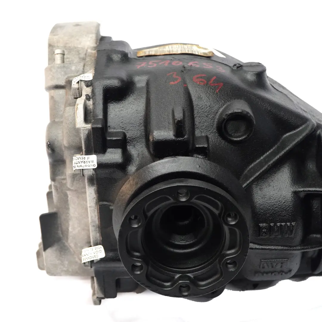 BMW X5 E53 4.4i M62 Hinterachsgetriebe Differential Diff 3.64 GARANTIE - SKU 7510653 - Teilenummer 7510653