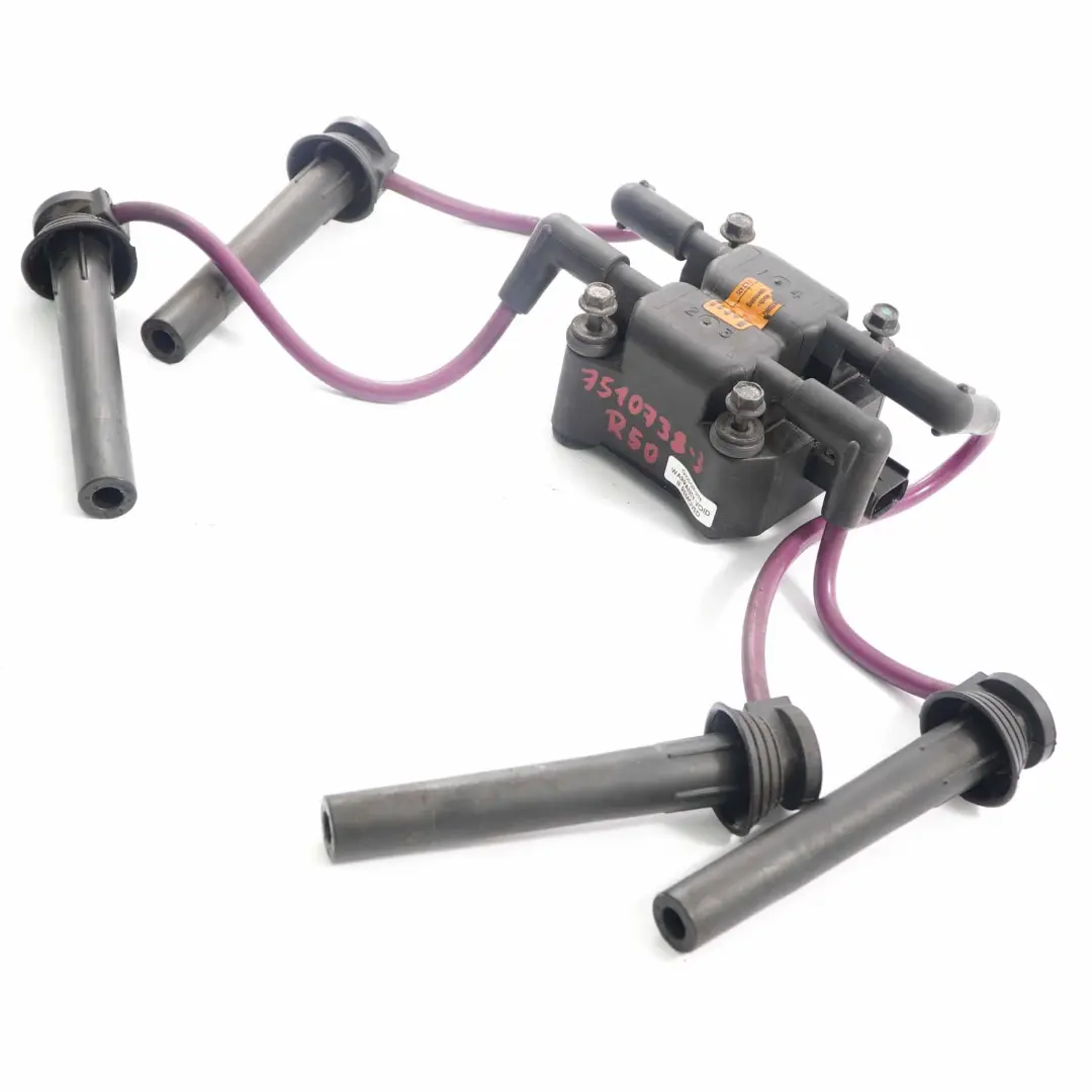  Ignition Coil Pack Mini R50 R52 R53 Ignition Coil Leads Set Petrol - SKU 7510738-3 - Part number 7510738