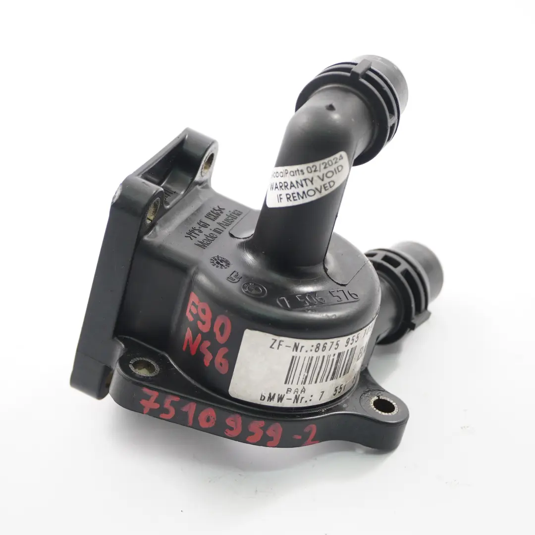  Thermostat BMW E46 E83 E87 E90 Coolant Unit Water Petrol N46 - SKU 7510959-2 - Part number 7510959