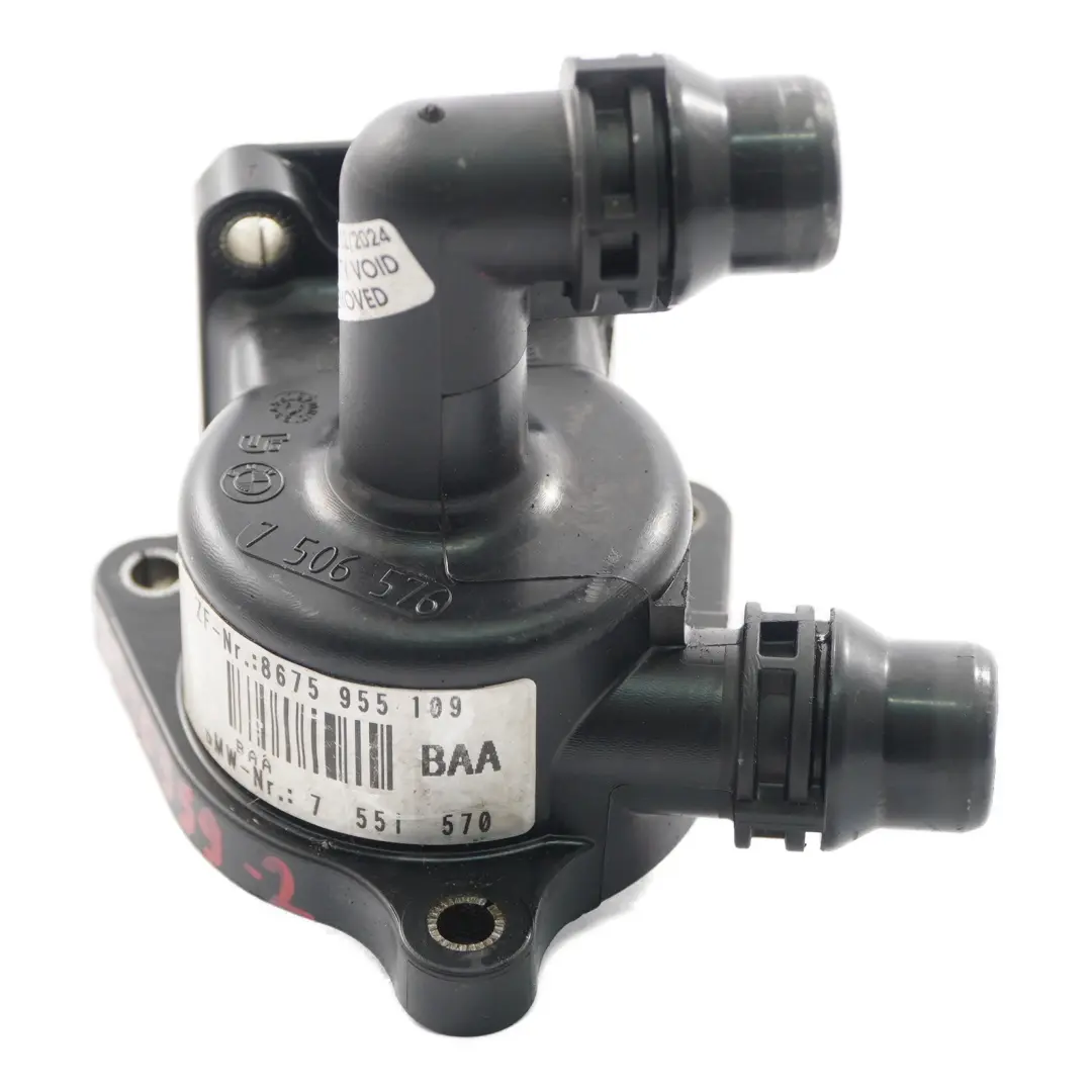 Thermostat Unité de Refroidissement Eau Essence N46 pour BMW E46 E83 E87 E90 à propos du numéro de pièce 7510959 BMW E46 E83 E87 E90 Thermostat Unité de Refroidissement Eau Essence N46 - SKU 7510959 - Numéro de pièce 7510959