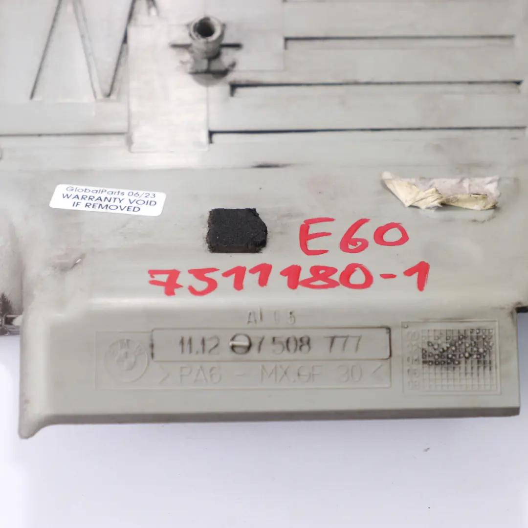 BMW E60 E61 E65 N62 Moteur Bobine d'allumage Couvercle d'étincelle 7508777 - SKU 7511180-1 - Numéro de pièce 7511180