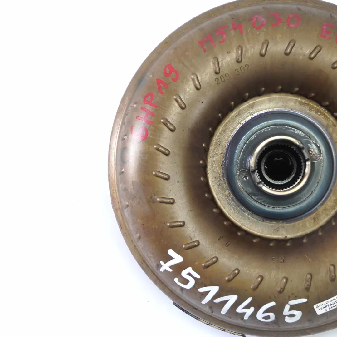 BMW E60 E65 530i 730i M54 Convertitore Coppia Cambio Automatico GA6HP19Z - SKU 7511465 - Numero di parte 7511465
