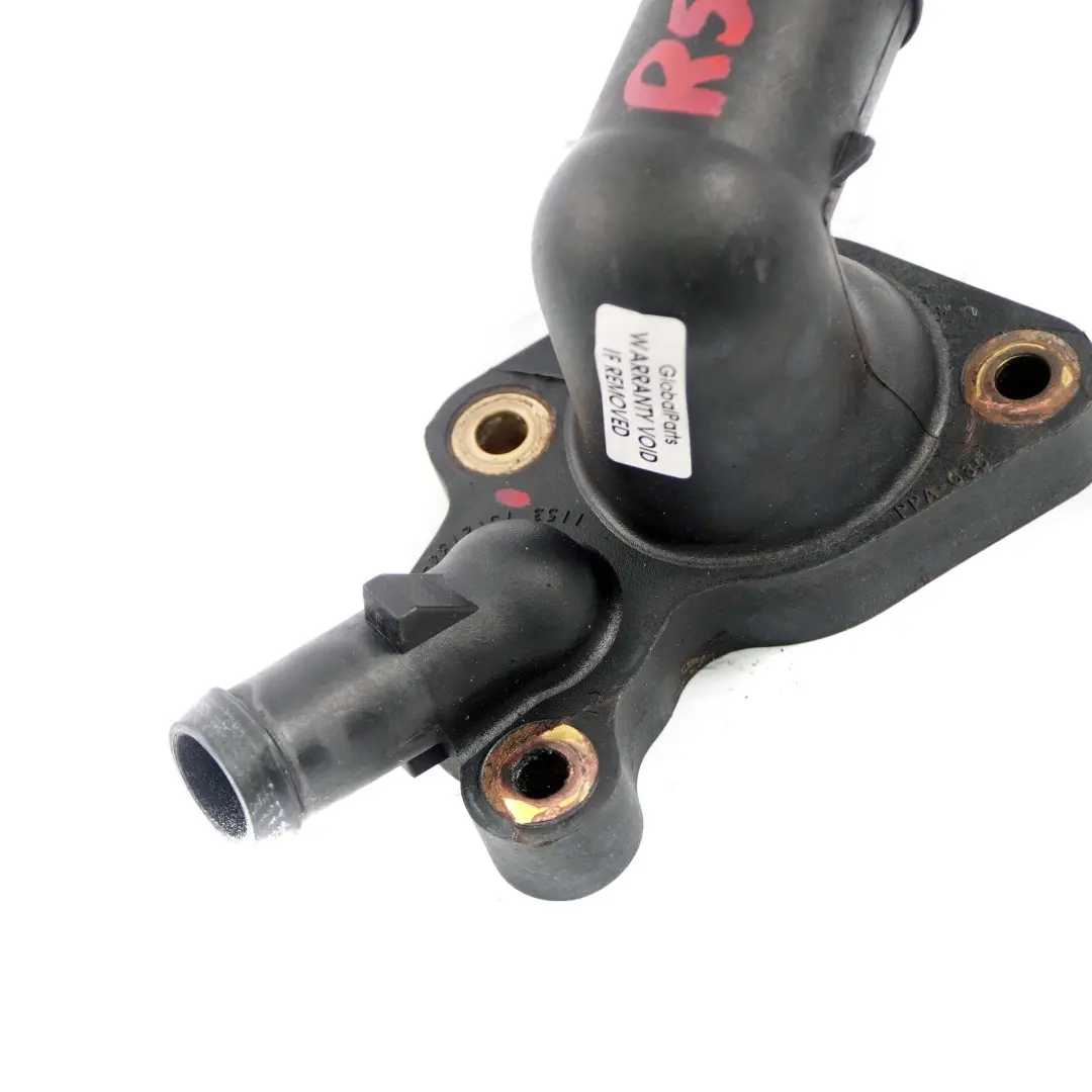 Thermostat Housing Engine Cooling to Mini Cooper S R52 R53 with Part number 7512734 Mini Cooper S R52 R53 Thermostat Housing Engine Cooling - SKU 7512734 - Part number 7512734