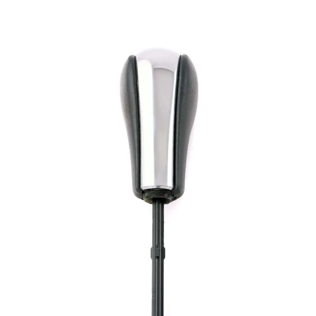 Lever Knob Handle Trim Leather Automatic Chrome to Mini Cooper One R50 R52 with Part number 7513247 Mini Cooper One R50 R52 Lever Knob Handle Trim Leather Automatic Chrome - SKU 7513247 - Part number 7513247