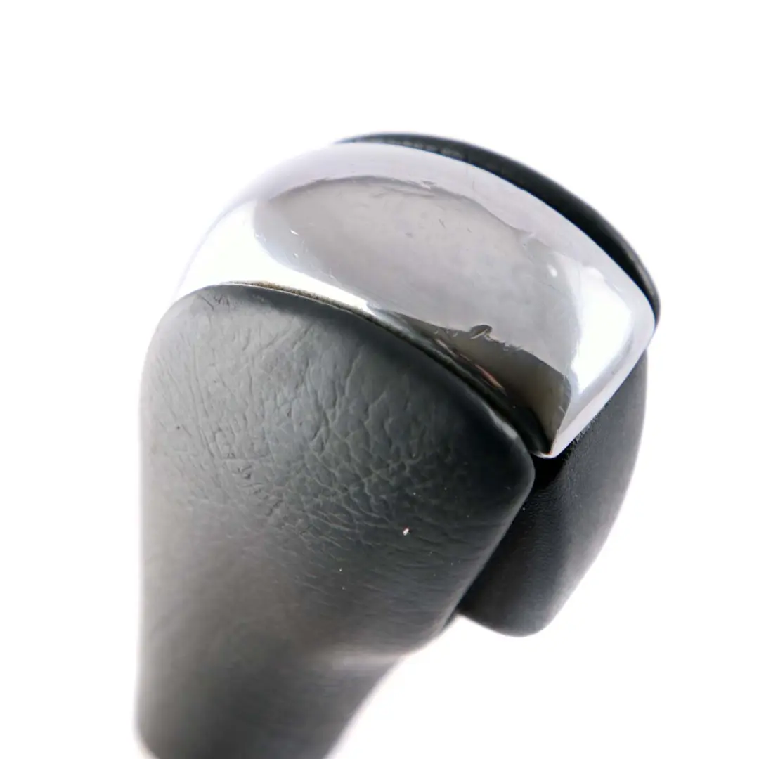 Lever Knob Handle Trim Leather Automatic Chrome to Mini Cooper One R50 R52 with Part number 7513247 Mini Cooper One R50 R52 Lever Knob Handle Trim Leather Automatic Chrome - SKU 7513247 - Part number 7513247