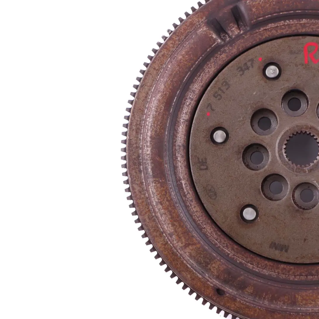 Flywheel W10 Petrol to Mini Cooper One 1.6i R50 R52 Engine Automatic with Part number 7513347 Mini Cooper One 1.6i R50 R52 Engine Automatic Flywheel W10 Petrol - SKU 7513347 - Part number 7513347