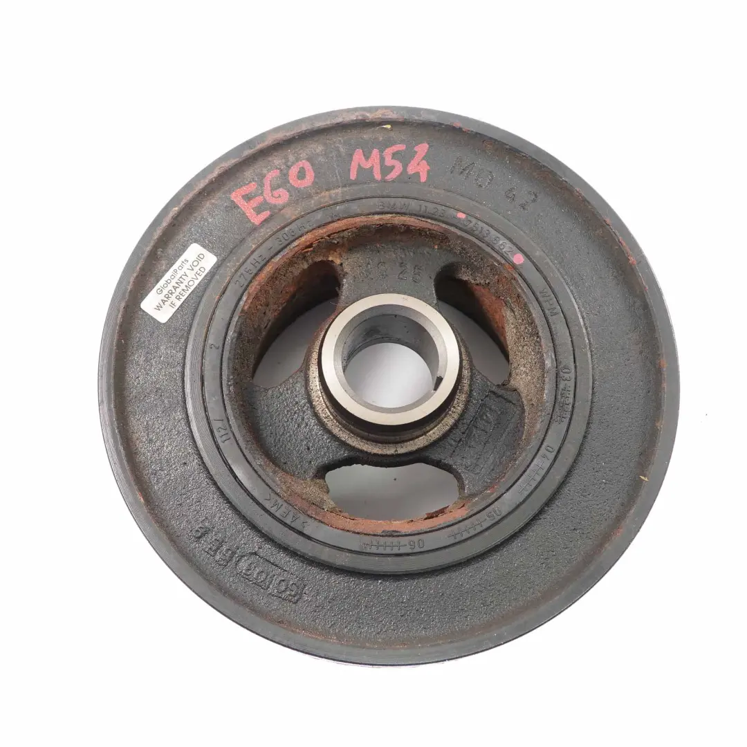 M54 Koło Pasowe Tłumik Drgań do BMW X5 E53 E60 E65 o numerze 7513862 BMW X5 E53 E60 E65 M54 Koło Pasowe Tłumik Drgań - SKU 7513862 - Numer Części 7513862