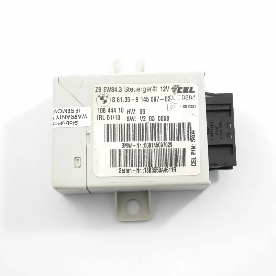 116HP Engine ECU Kit DME EWS Key Automatic Mini Cooper R50 Engine W10 - SKU 7513983-2 - Part number 7513983