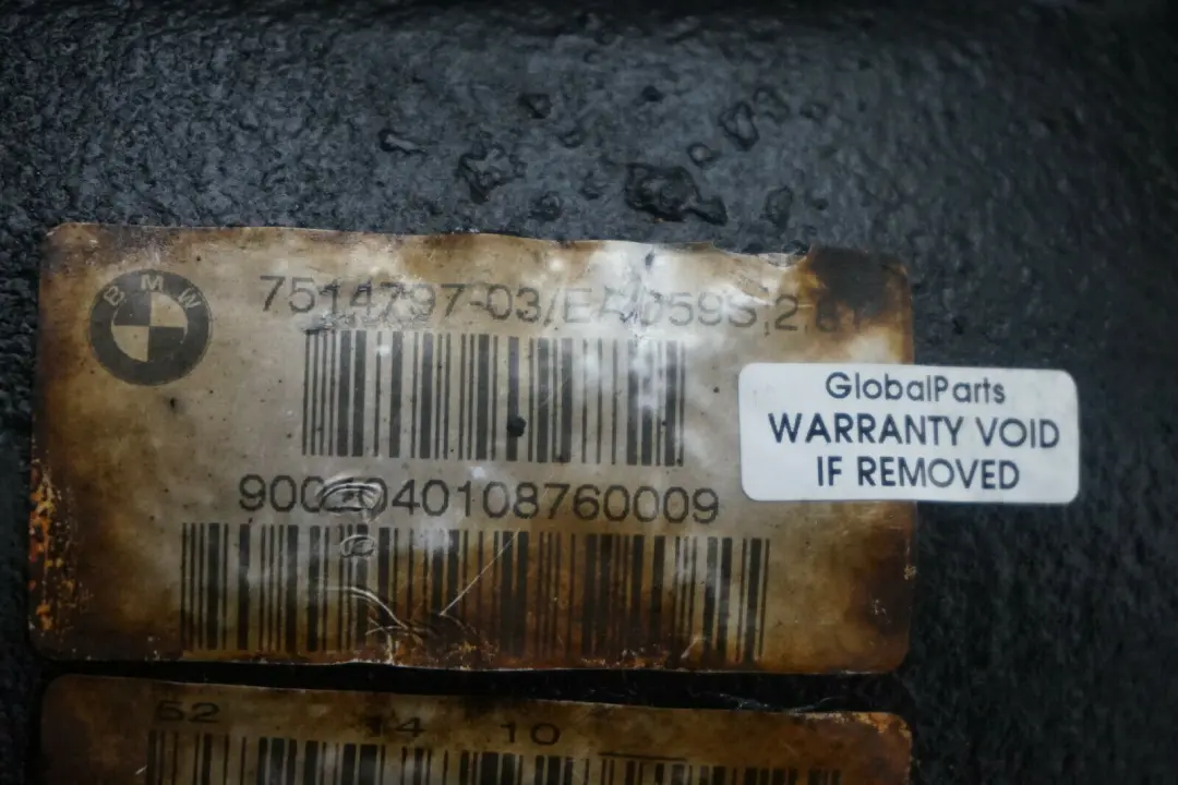 M57N Rear Differential Diff 2,81 Ratio WARRANTY to BMW 7 Series E65 730d with Part number 7514797 BMW 7 Series E65 730d M57N Rear Differential Diff 2,81 Ratio WARRANTY - SKU 7514798 - Part number 7514797