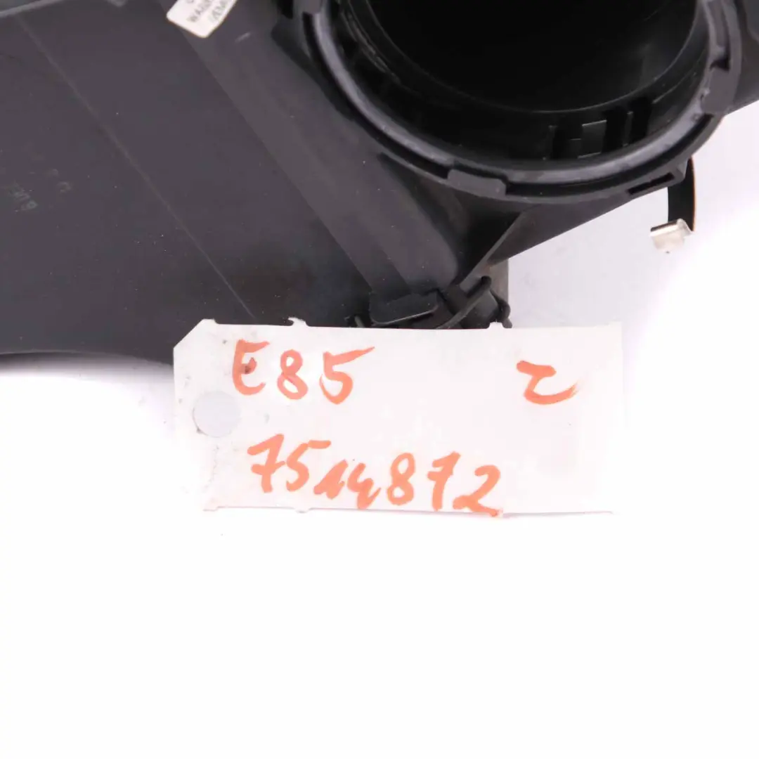 M54 Petrol 3.0i Cabrio Air Filter Box Airbox Intake Silencer to BMW Z4 E85 with Part number 7514872 BMW Z4 E85 M54 Petrol 3.0i Cabrio Air Filter Box Airbox Intake Silencer - SKU 7514872 - Part number 7514872