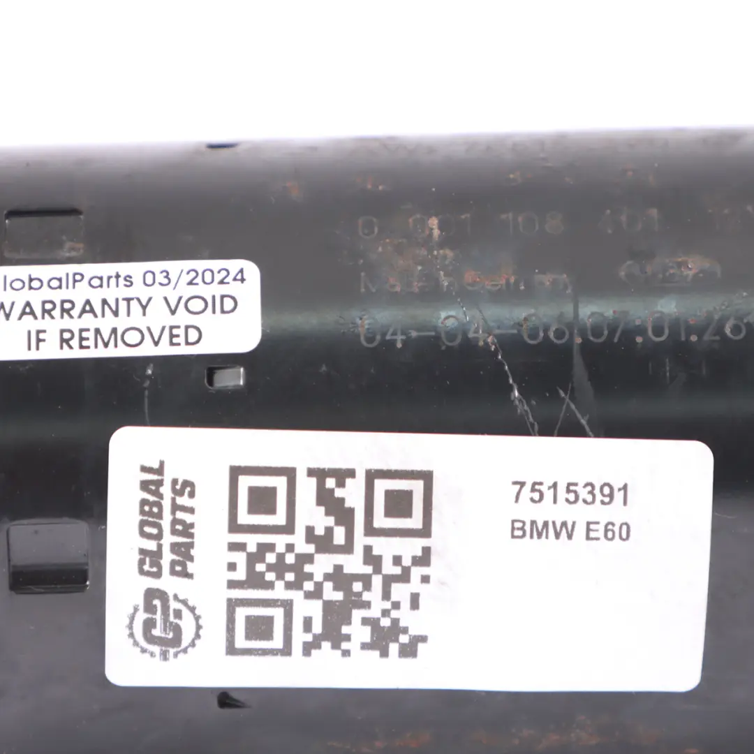  Motor de arranque BMW E60 Motor de arranque Bosch 0001108401 - SKU 7515391 - Número de pieza 7515391