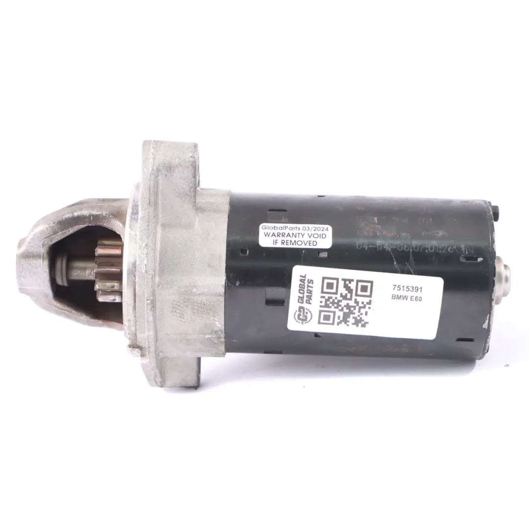 BMW E60 Rozrusznika Bosch 0001108401 - SKU 7515391 - Numer Części 7515391