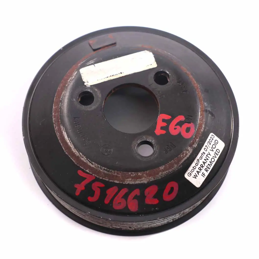 Pompe de direction assistée Poulie pour BMW E60 E61 E63 X5 E70 X6 E71 à propos du numéro de pièce 7516620 BMW E60 E61 E63 X5 E70 X6 E71 Pompe de direction assistée Poulie - SKU 7516620 - Numéro de pièce 7516620