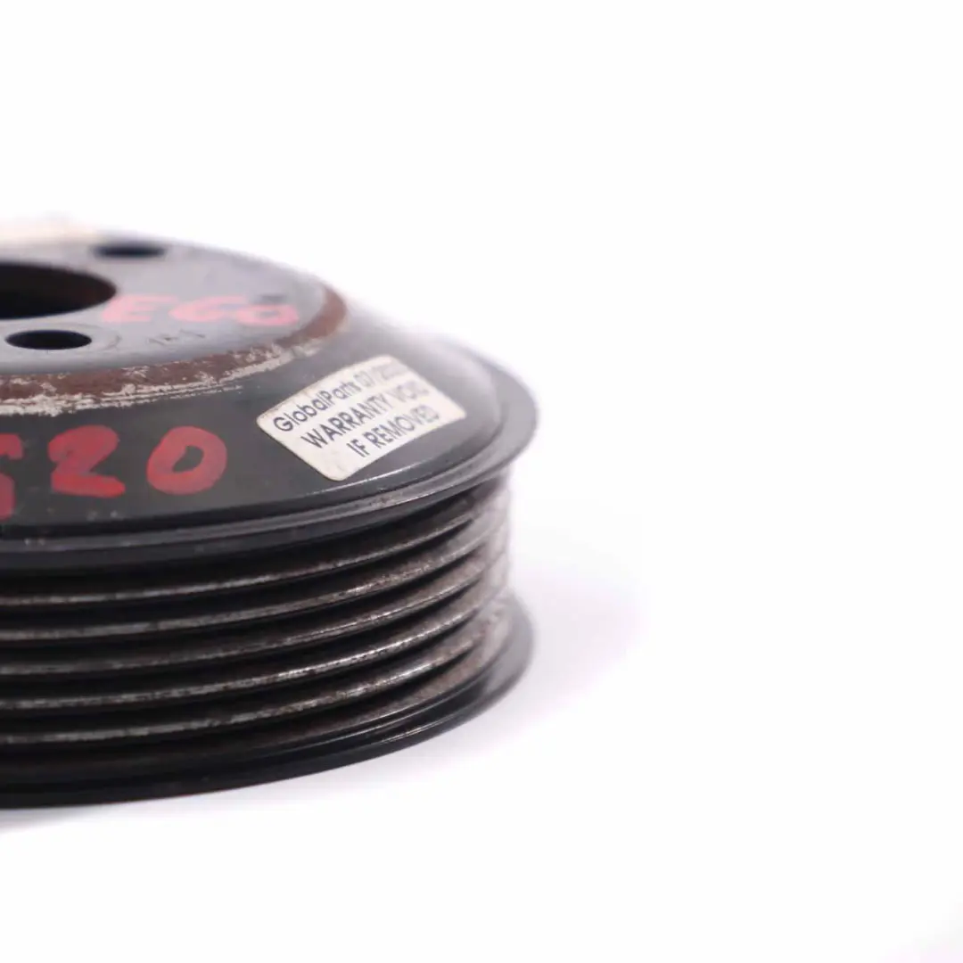 Steering Pump Unit Pulley to BMW E60 E61 E63 X5 E70 X6 E71 Power with Part number 7516620 BMW E60 E61 E63 X5 E70 X6 E71 Power Steering Pump Unit Pulley - SKU 7516620 - Part number 7516620