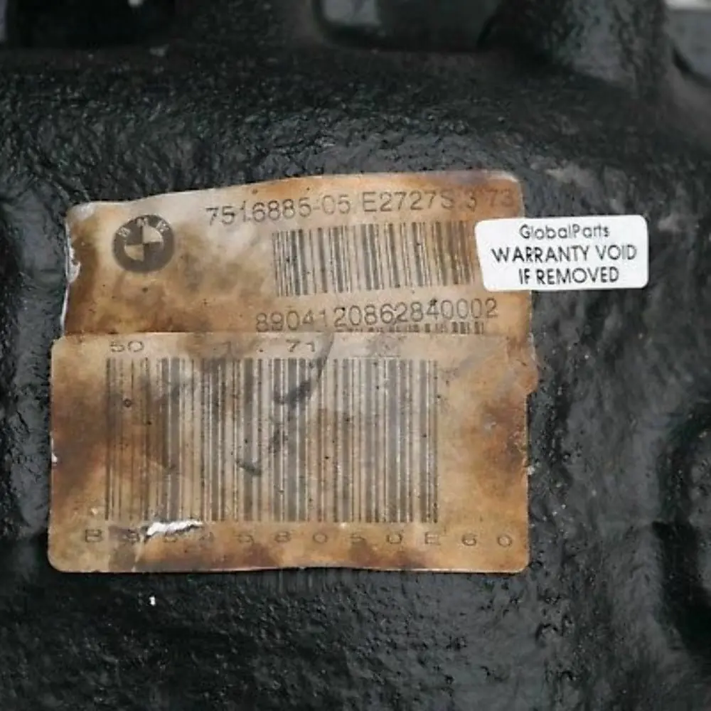 M54 Diferencial trasero 3,73 Ratio GARANTIA para BMW E60 520i con número de pieza 7516885 BMW E60 520i M54 Diferencial trasero 3,73 Ratio GARANTIA - SKU 7516885 - Número de pieza 7516885