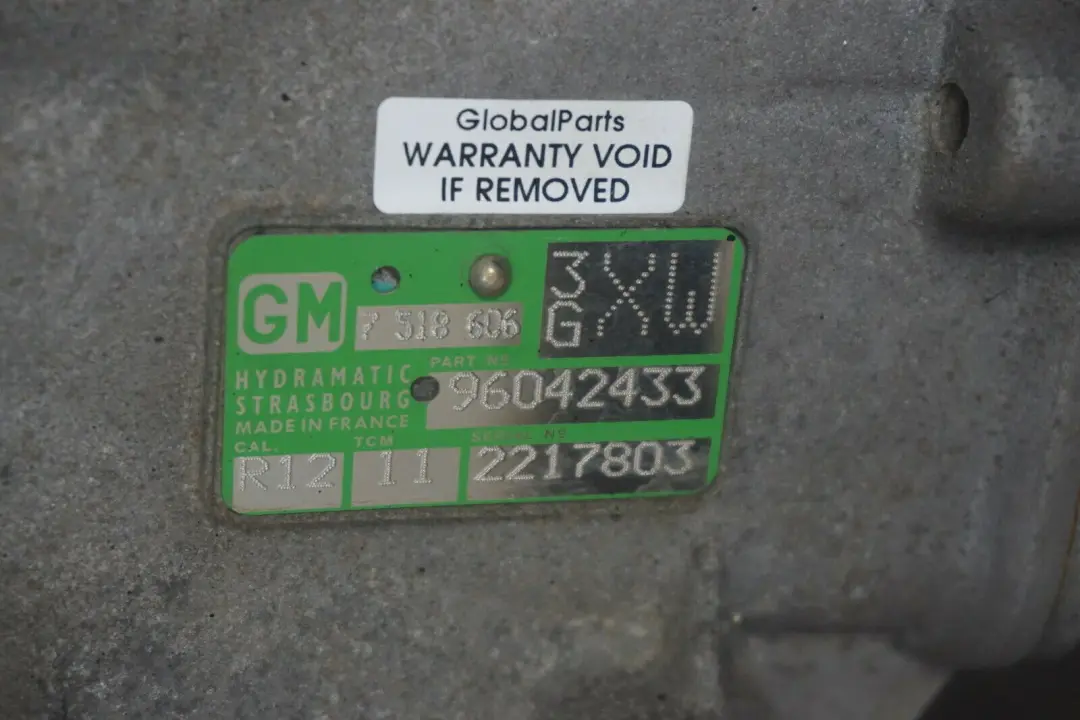 M57 Caja De cambios automatica A5S 390R - GARANTIA XW para BMW X5 E53 3.0D con número de pieza 7518606 BMW X5 E53 3.0D M57 Caja De cambios automatica A5S 390R - GARANTIA XW - SKU 7518606 - Número de pieza 7518606