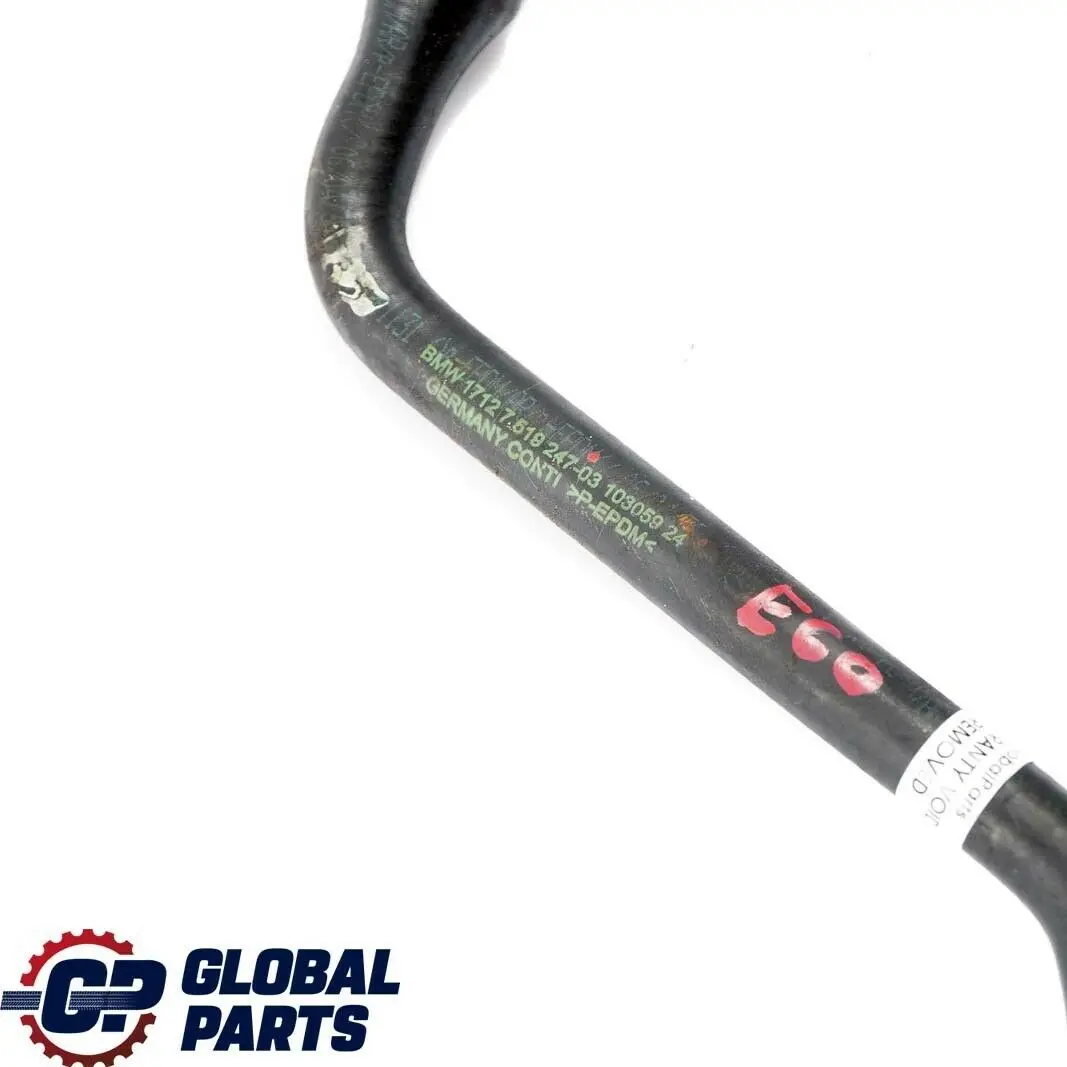 BMW E60 E61 E63 E64 Radiador Ventilacion Tubo Manguera Gasolina - SKU 7519247 - Número de pieza 7519247