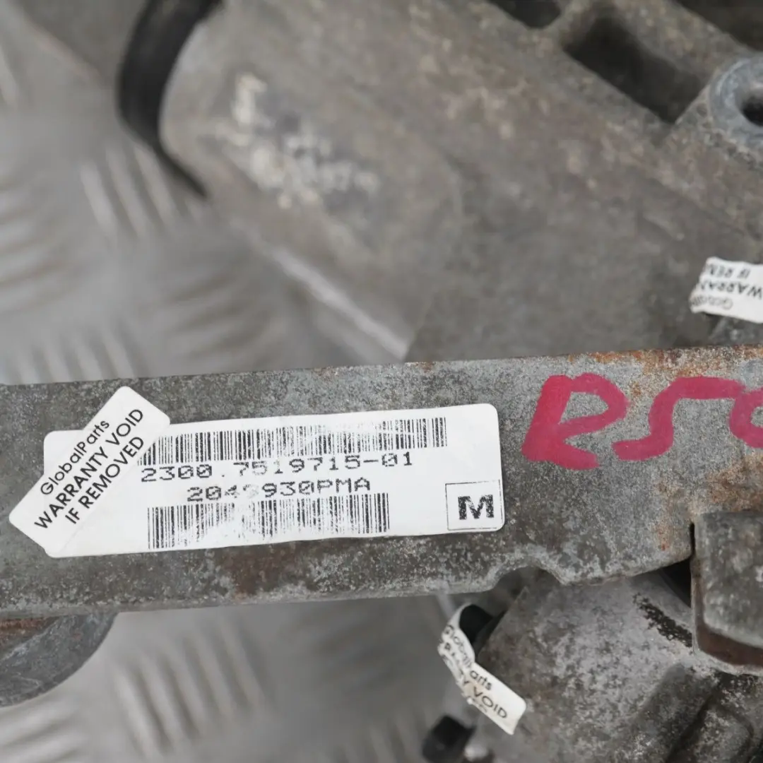 Gang Schaltgetriebe Getriebe GS5-65BH GARANTIE für Mini R50 One 1.6i 5 mit Teilenummer 7519715 Mini R50 One 1.6i 5 Gang Schaltgetriebe Getriebe GS5-65BH GARANTIE - SKU 7519715 - Teilenummer 7519715