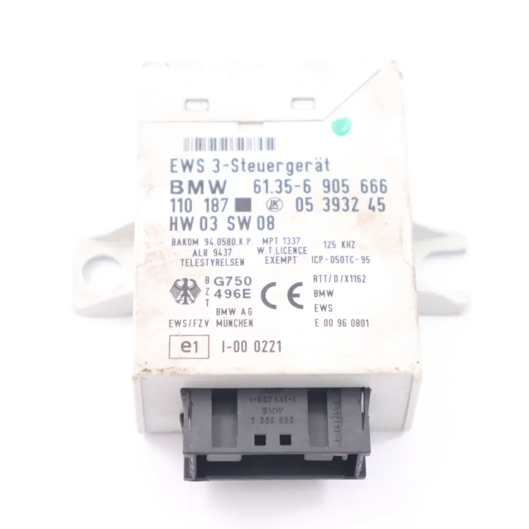 MINI Cooper R50 W10 116HP Engine ECU Kit DME + EWS3 + Key Automatic - SKU 7520019-13 - Part number 7520019