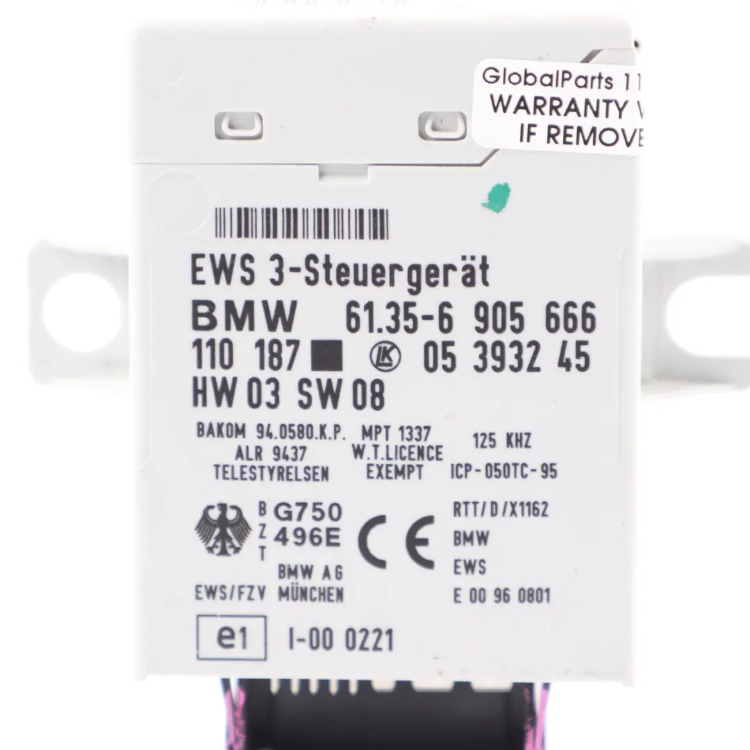 90HP Engine ECU Kit DME + EWS + Key Automatic to Mini One 1.6i R50 W10 with Part number 7520019 Mini One 1.6i R50 W10 90HP Engine ECU Kit DME + EWS + Key Automatic - SKU 7520019-2 - Part number 7520019