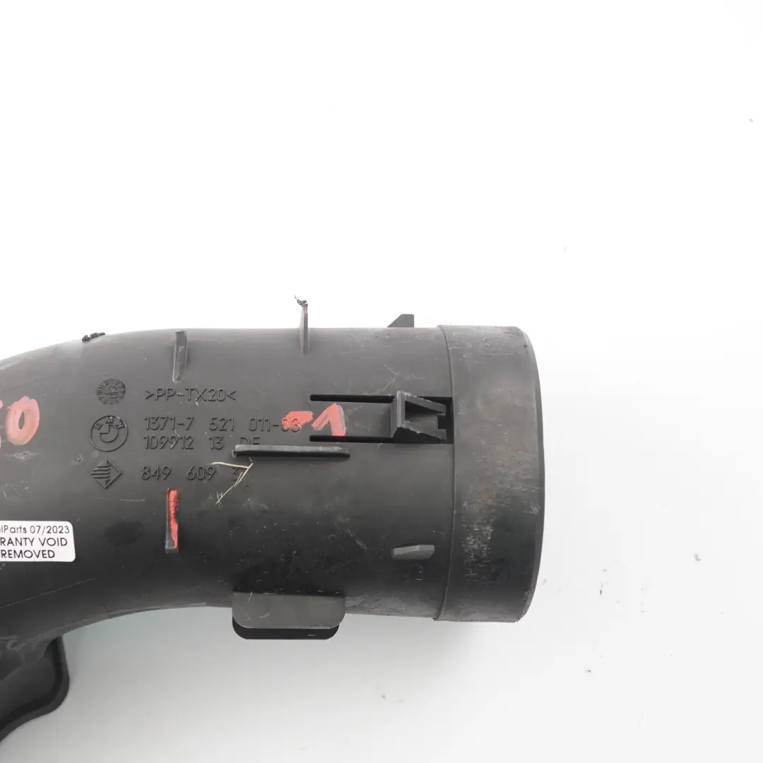  Tuyau d'admission d'air BMW E60 E61 Silencieux d'essence Tube - SKU 7521011-1 - Numéro de pièce 7521011