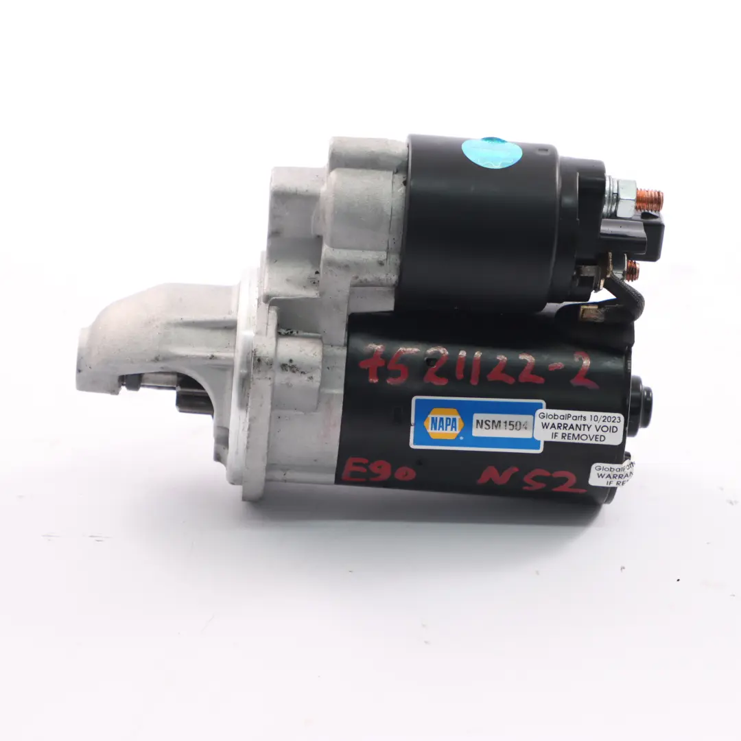 N52 N53 Essence Moteur Demarreur NSM1504 pour BMW E60 E70 E87 E90 F10 F20 F30 à propos du numéro de pièce 7521122 BMW E60 E70 E87 E90 F10 F20 F30 N52 N53 Essence Moteur Demarreur NSM1504 - SKU 7521122-2 - Numéro de pièce 7521122
