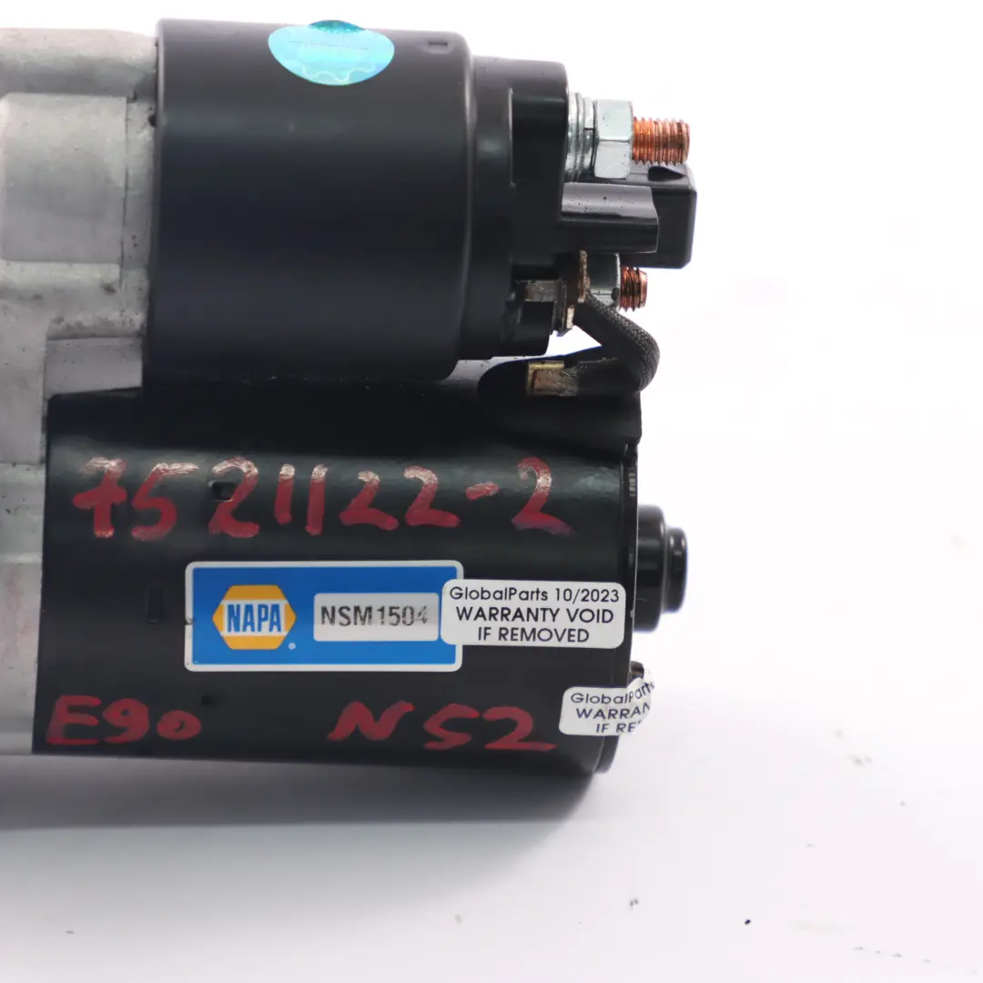 N52 N53 Essence Moteur Demarreur NSM1504 pour BMW E60 E70 E87 E90 F10 F20 F30 à propos du numéro de pièce 7521122 BMW E60 E70 E87 E90 F10 F20 F30 N52 N53 Essence Moteur Demarreur NSM1504 - SKU 7521122-2 - Numéro de pièce 7521122