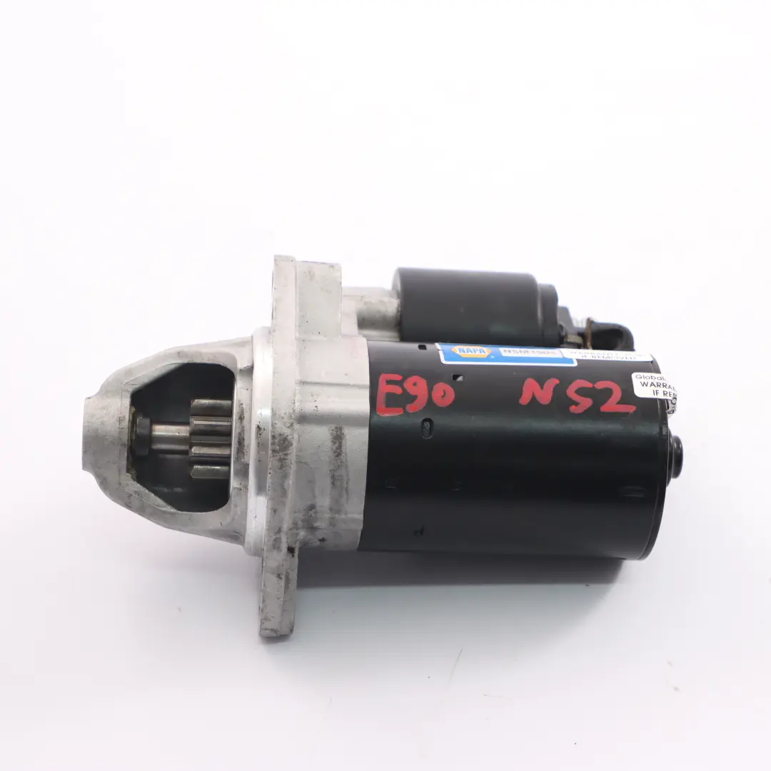 BMW E60 E70 E87 E90 F10 F20 F30 N52 N53 Motor arranque motor gasolina NSM1504 - SKU 7521122-2 - Número de pieza 7521122