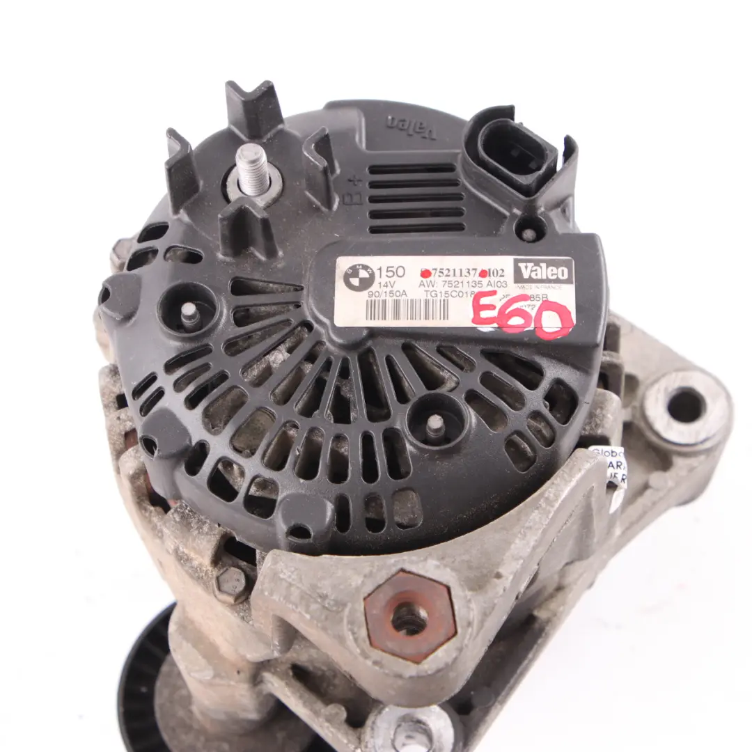 M54 Alternator Generator 150A to BMW X3 E83 E46 E60 E61 E65 with Part number 7521137 BMW X3 E83 E46 E60 E61 E65 M54 Alternator Generator 150A - SKU 7521137 - Part number 7521137