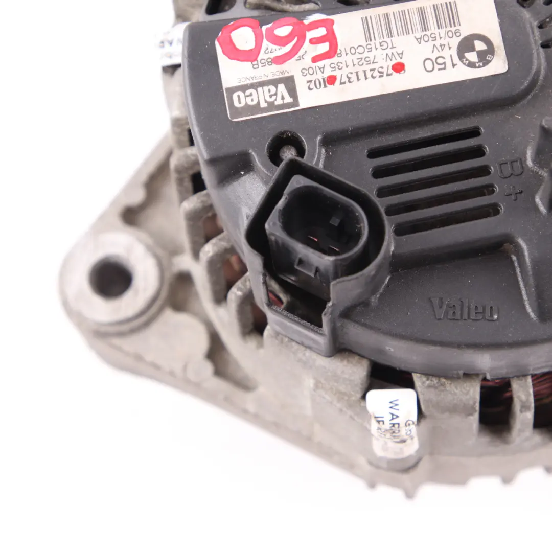 M54 Alternator Generator 150A to BMW X3 E83 E46 E60 E61 E65 with Part number 7521137 BMW X3 E83 E46 E60 E61 E65 M54 Alternator Generator 150A - SKU 7521137 - Part number 7521137