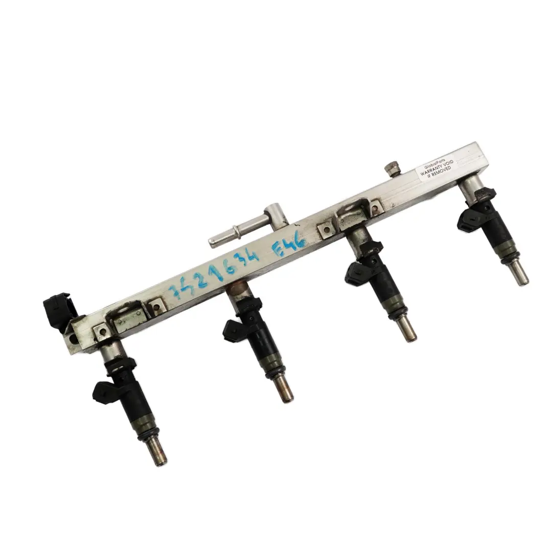 Benzin Einspritzleiste Einspritzventil Einspritzdüse 7506158 für BMW E46 mit Teilenummer 7521634 BMW E46 Benzin Einspritzleiste Einspritzventil Einspritzdüse 7506158 - SKU 7521634 - Teilenummer 7521634