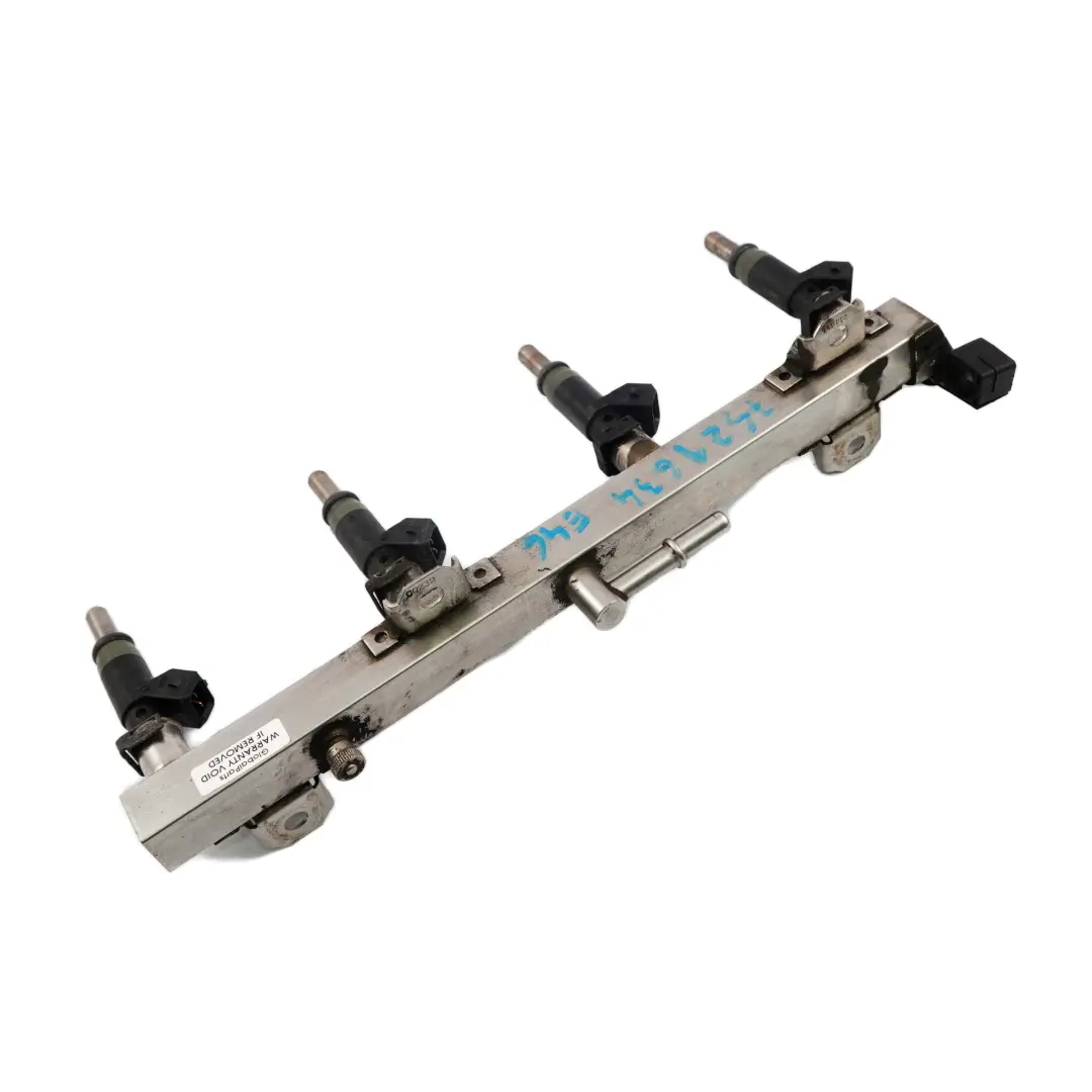 Benzin Einspritzleiste Einspritzventil Einspritzdüse 7506158 für BMW E46 mit Teilenummer 7521634 BMW E46 Benzin Einspritzleiste Einspritzventil Einspritzdüse 7506158 - SKU 7521634 - Teilenummer 7521634