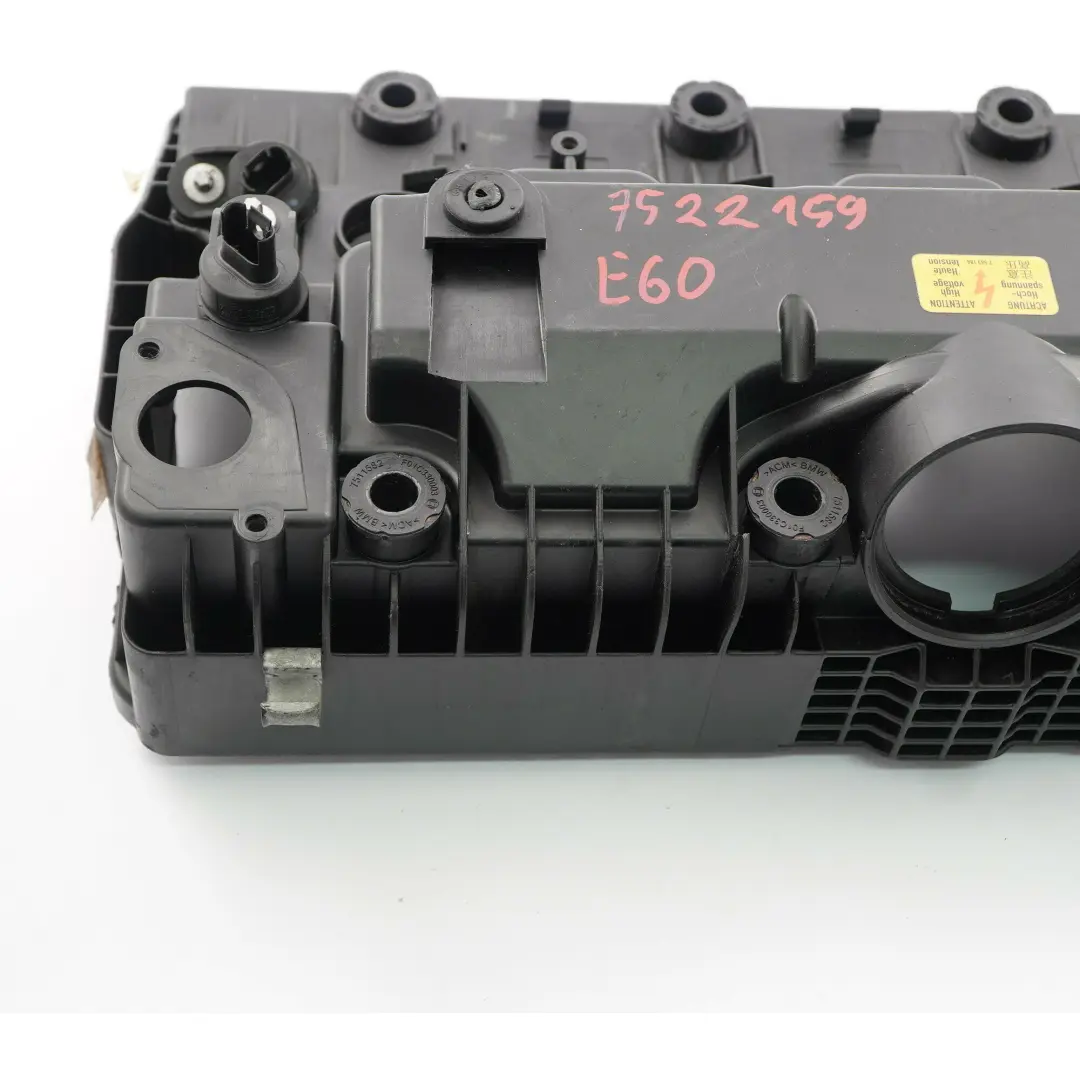 BMW E60 E61 E53 E70 N62N Motor Tapa de Culata Tapa de Válvula Cyl 5-8 - SKU 7522159 - Número de pieza 7522159