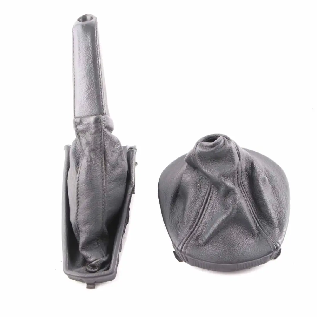 Shifting Stick Lever Handbrake Leather Cover Set to BMW Z4 E85 E86 Gear with Part number 7523204 BMW Z4 E85 E86 Gear Shifting Stick Lever Handbrake Leather Cover Set - SKU 7523204-1 - Part number 7523204