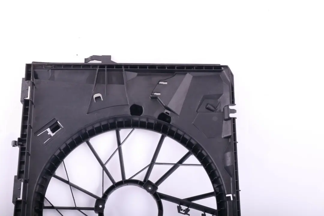 Radiator Fan Housing Cover to BMW 1 3 Series E87 E90 E91 with Part number 7523258 BMW 1 3 Series E87 E90 E91 Radiator Fan Housing Cover - SKU 7523258-2 - Part number 7523258