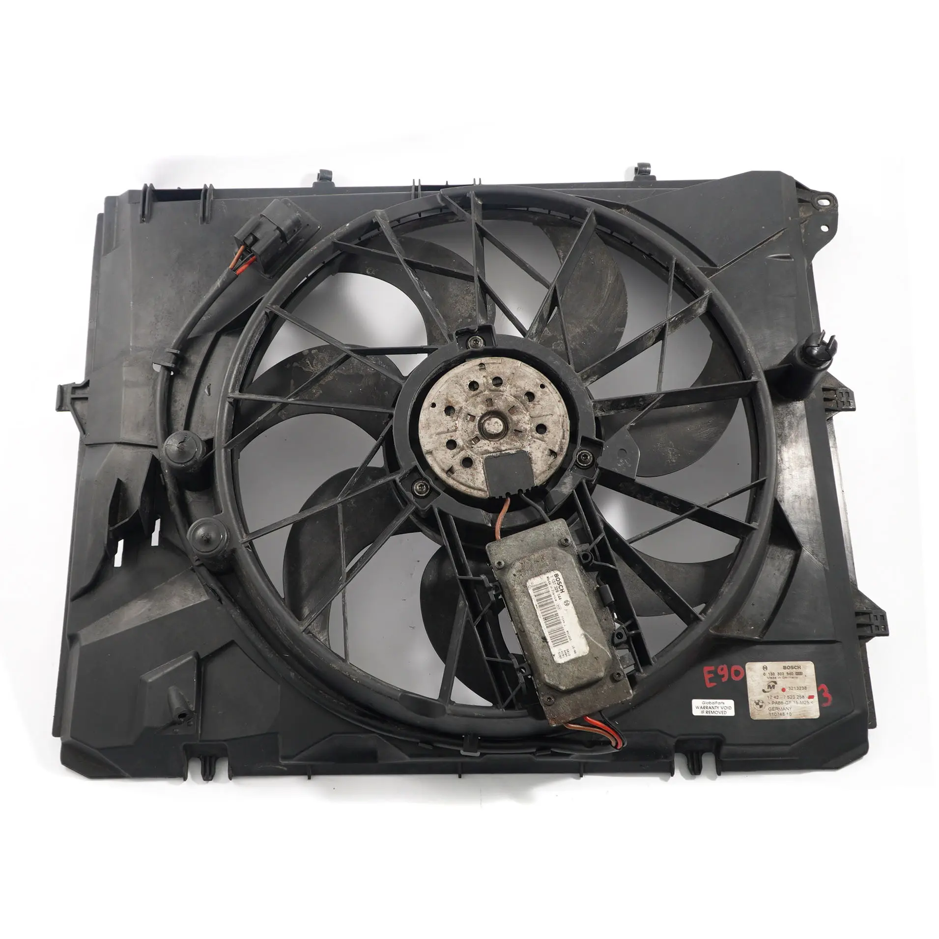Radiator Fan Housing BMW E81 E87 E90 E91 Petrol N45 N46 N43 Cooling Fan 7523258