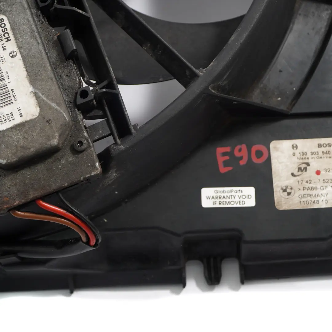  Radiator Fan Housing BMW E81 E87 E90 E91 Petrol N45 N46 N43 Cooling Fan - SKU 7523258-3 - Part number 7523258