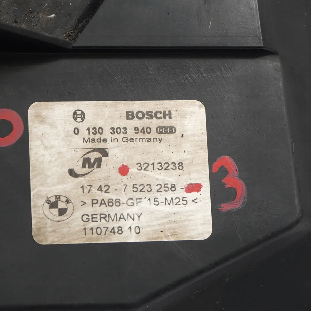 Benzina N45 N46 N43 Struttura Ventola Con per BMW E81 E87 E90 E91 E92 con numero di parte 7523258 BMW E81 E87 E90 E91 E92 Benzina N45 N46 N43 Struttura Ventola Con - SKU 7523258-3 - Numero di parte 7523258