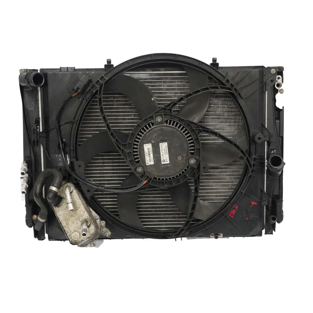 BMW E81 E87 LCI E90 Complete Set Radiator Fan Automatic Petrol N43 - SKU 7523259-1 - Part number 16326937515