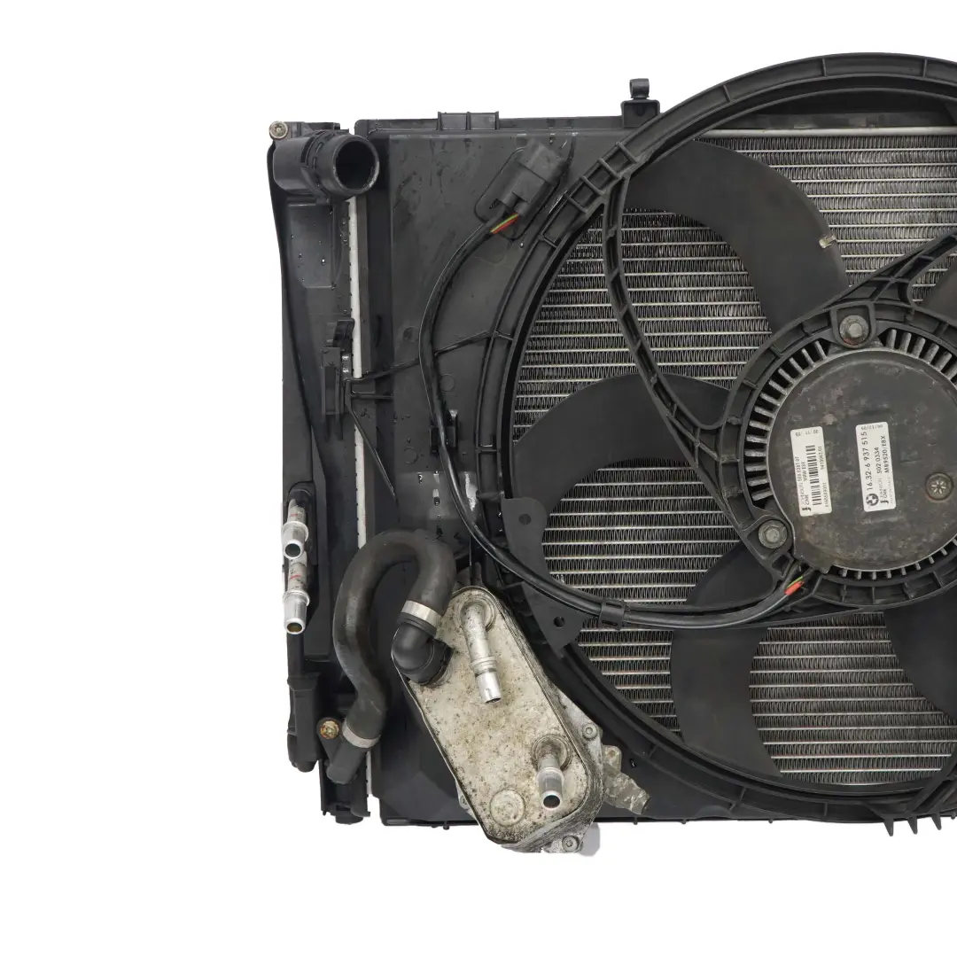 BMW E81 E87 LCI E90 Complete Set Radiator Fan Automatic Petrol N43 - SKU 7523259-1 - Part number 16326937515