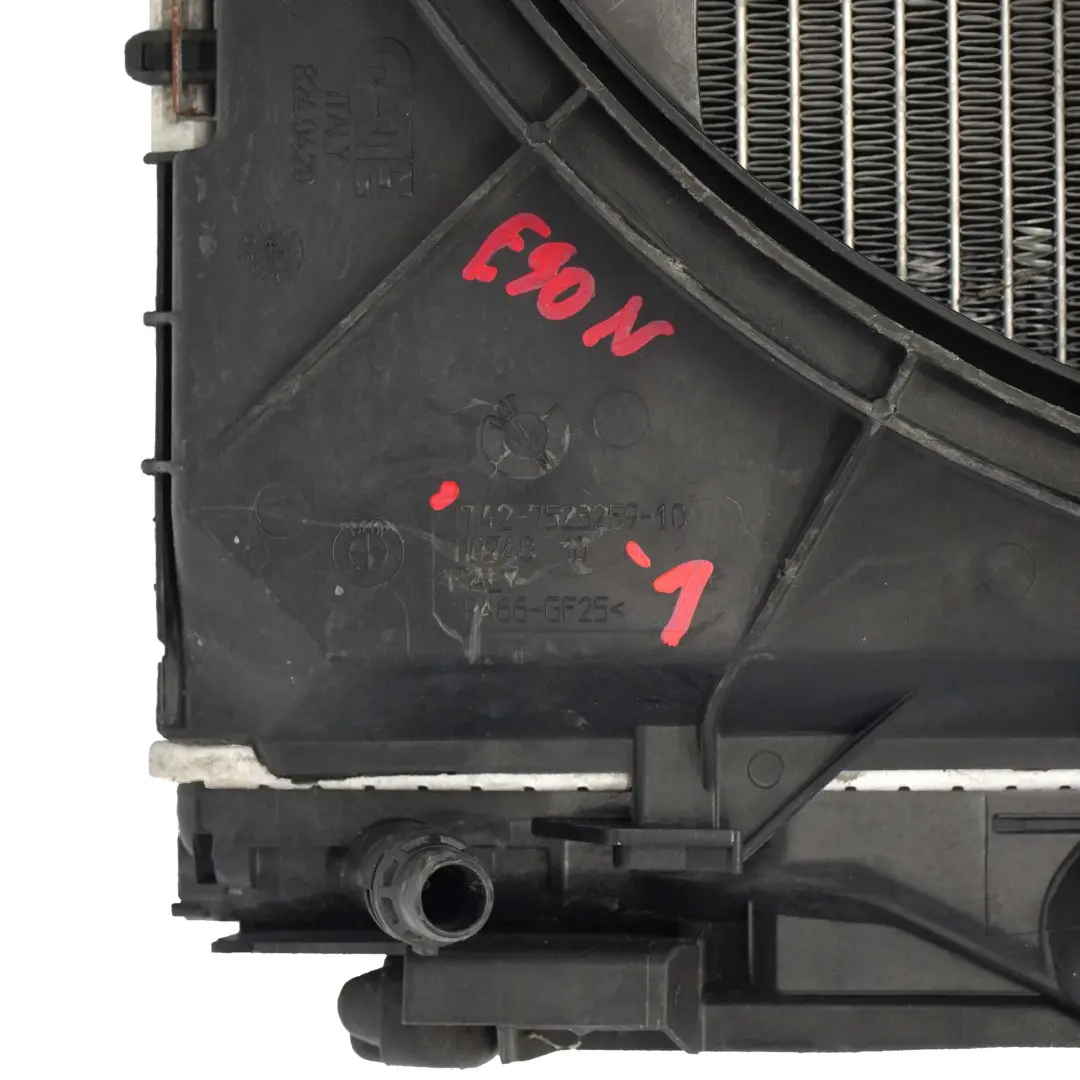BMW E81 E87 LCI E90 Complete Set Radiator Fan Automatic Petrol N43 - SKU 7523259-1 - Part number 16326937515